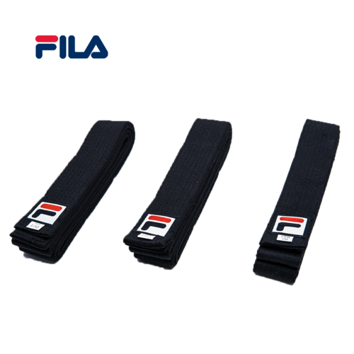 휠라(FILA) 1번 검정띠-(4cm) 검정벨트 검은띠 블랙벨트